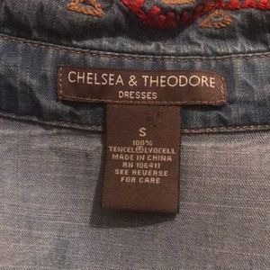 chelsea and theodore denim dress